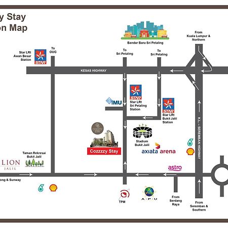 Apartment Next To Axiata Arena, Stadium Bukit Jalil Kuala Lumpur Eksteriør bilde